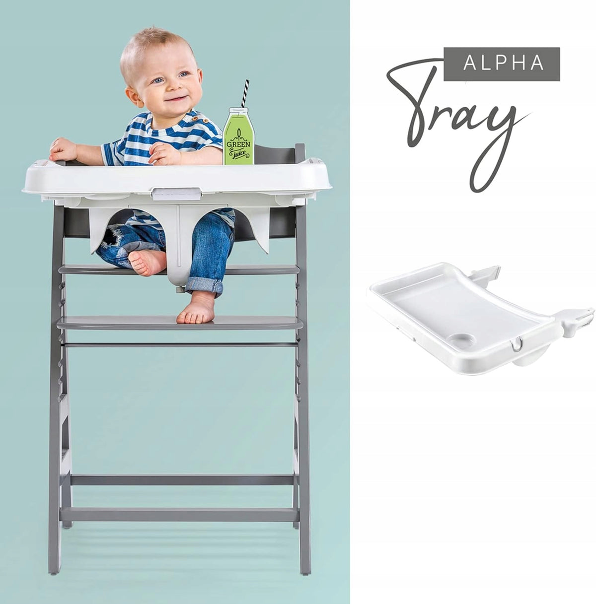 HAUCK Alpha+ Tray Zubehörset für Hochstuhl