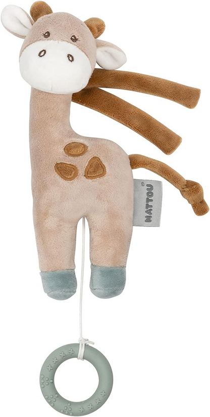 NATTOU Plüsch-Spieluhranhänger La-Le-Lu GIRAFFE LUNA 22 cm