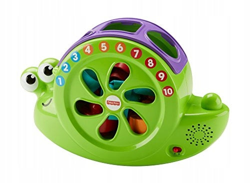 FISHER-PRICE FRB88 caracol musical interactivo idioma alemán
