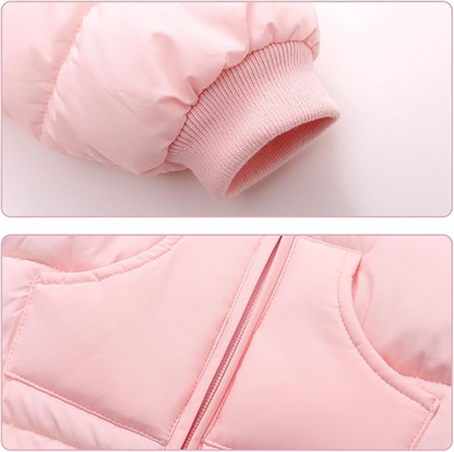 JIAMY Winteroverall mit Kapuze und Ohren 6-12 Monate 80