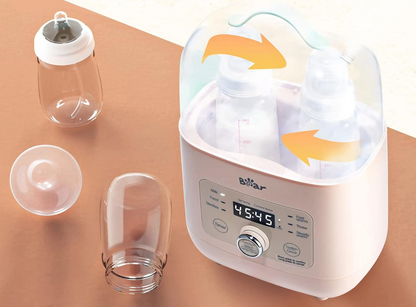 BEAR 6in1 Flaschenwärmer, Auftauen, Warmhalten, Sterilisieren