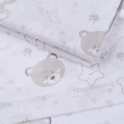 ITALBABY 3-teiliges Bettwäscheset 115X175 / 40X60 / 60X130