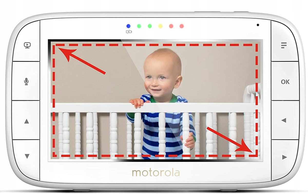 MOTOROLA MBP55 digitaler Video-Babyphone, ferngesteuert, 5" FHSS
