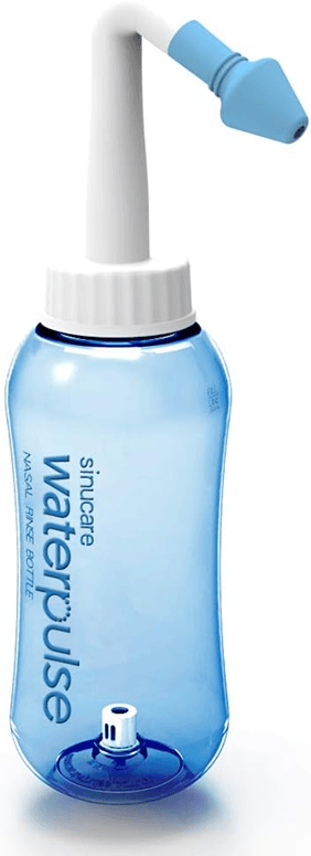 WATERPULSE Nasal 300 Nasendusche für Kinder und Erwachsene, 2 Aufsätze, 300 ml