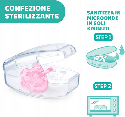 CHICCO PhysioForma DUAL SOFT Schnuller x2 2-6 Monate