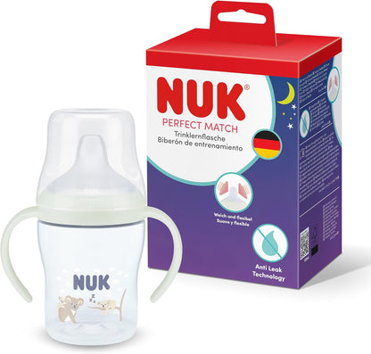 NUK Perfect Match Trinklernbecher 150ml 6m+ LEUCHTET IM DUNKELN