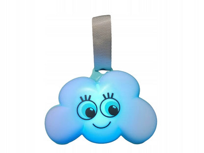 BADABULLE night light, 6 colors, sounds, timer, CLOUD