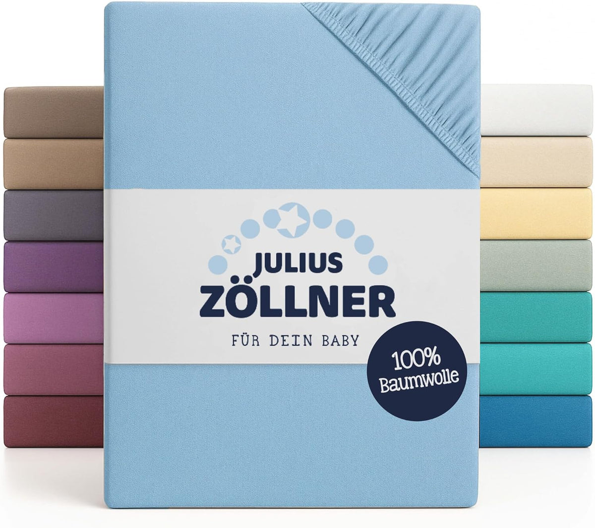 JULIUS ZÖLLNER Spannbetttuch 70x140 60x120 x2