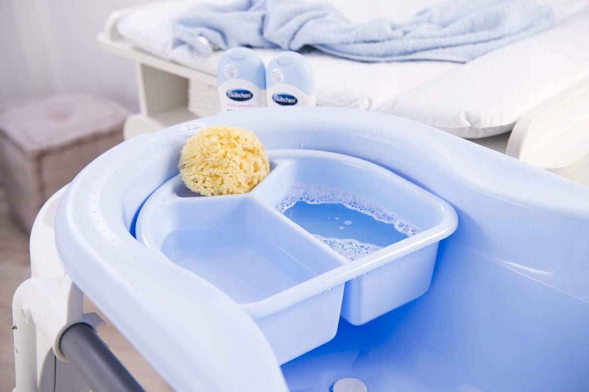 ROTHO Babydesign Waschschüssel mit zwei Kammern 4 Liter