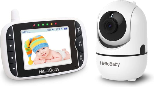 HELLO BABY HB65 baby monitor elettronico telecomandato 3,2" TFT LCD