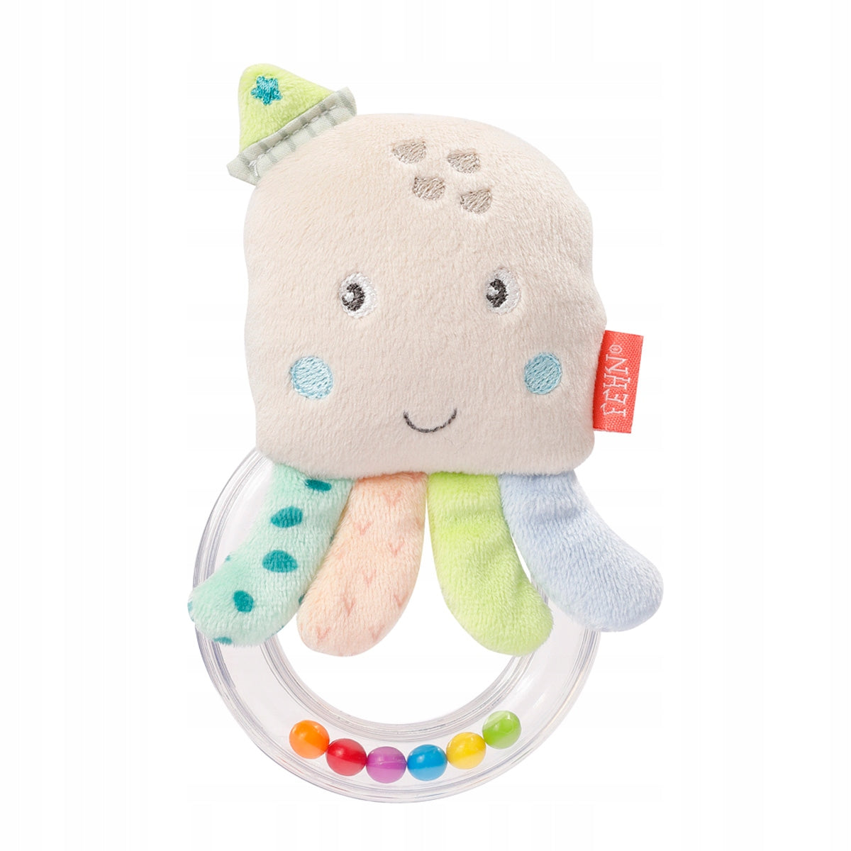 FEHN Meeresbewohner Oktopus-Rassel 15cm 0+