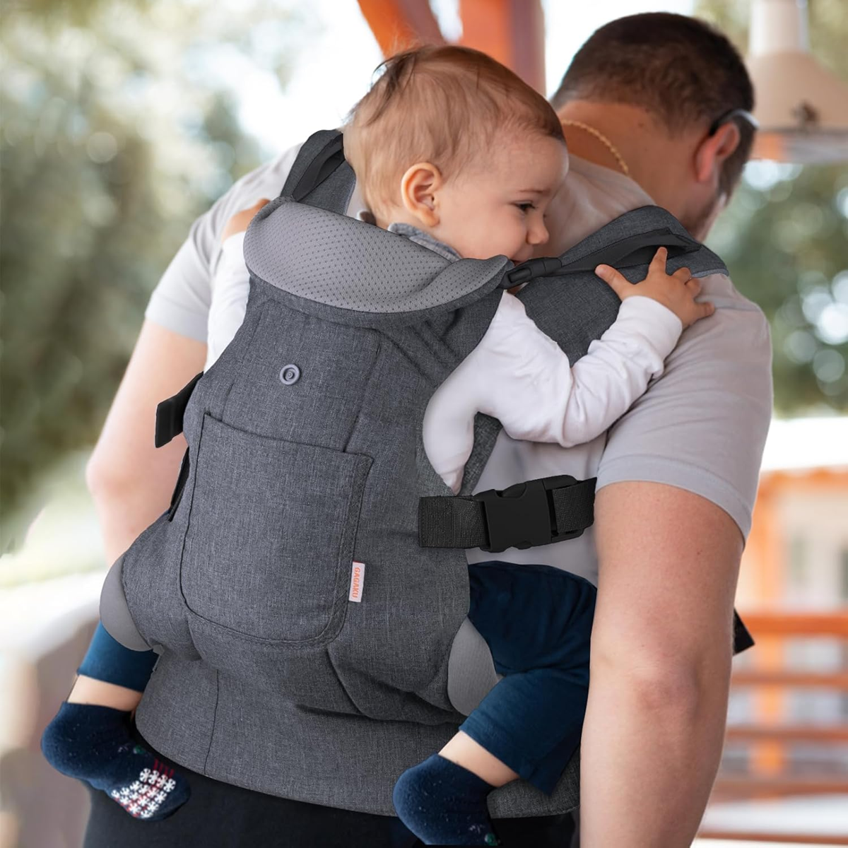 GAGAKU Babytrage ergonomisch 0-36 Monate 3in1