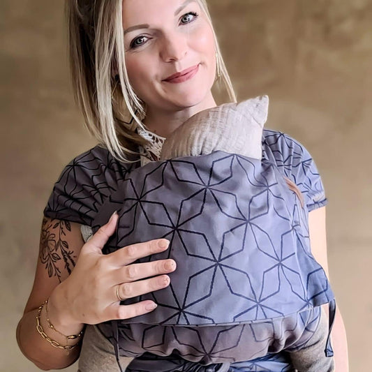 HOPPEDIZ hop-tye ergonomische Babytrage 0–30 Monate – Produktfoto 2