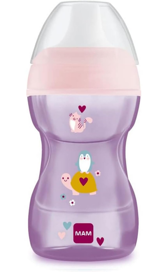 MAM Fun To Drink Cup netečúci pohár s náustkom 270 ml 8 m+