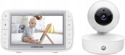 MOTOROLA MBP50 digitales 5-Zoll-Video-Babyphone mit Fernbedienung
