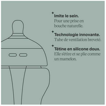 TOMMEE TIPPEE Advanced Flasche 260ml ANTI-COLIC 0m+