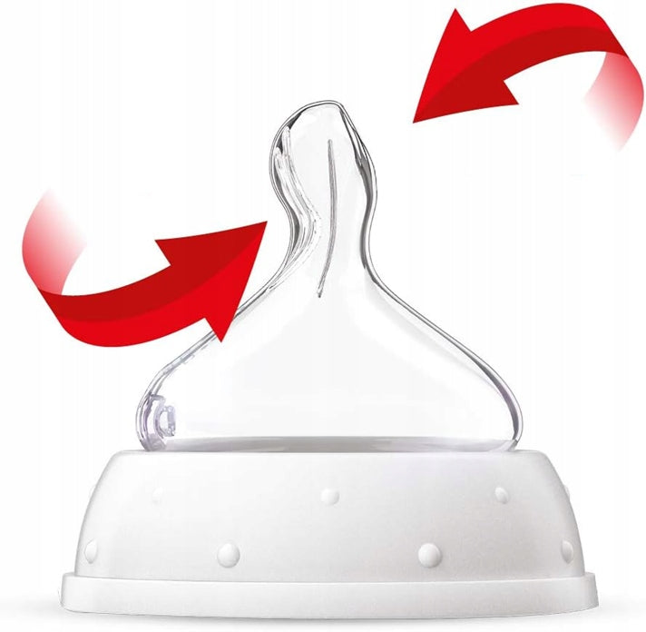 NUK First Choice+ 6-18 Monate FLASCHE 300 ml Temperaturanzeige