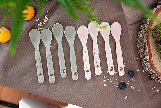 LASSIG set babylepels voor baby’s 6m+ x4 Little Forest Fox