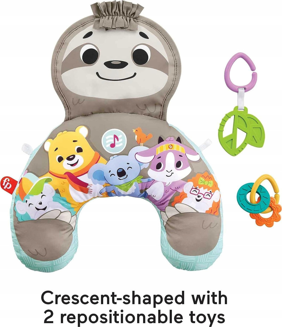 FISHER-PRICE Stützkissen Faultier mit Vibrationen + Musik