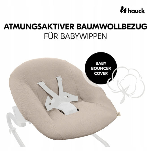 HAUCK Bezug für die Babywippe Alpha Bouncer Premium / Deluxe / 2-in-1