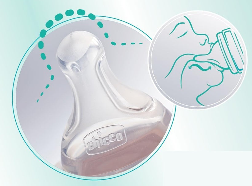 CHICCO Perfect 5 Antikolikflasche 150 ml Sauger 1 langsamer Fluss 0+