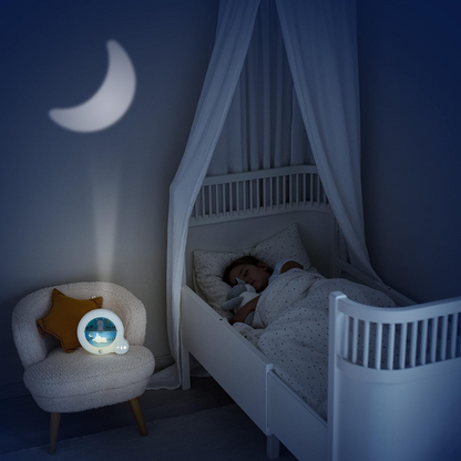 PABOBO Kid Sleep Essential 3-in-1 Trainingswecker Uhr Nachtlicht 18 x 20 cm