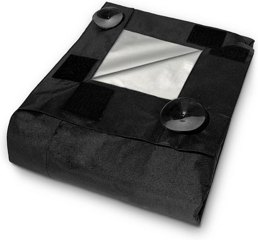 AYCORN travel blackout blind with suction cups