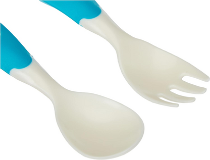 NUK Easy Learning Mini Besteck Löffel Gabel 12 cm 8 m+