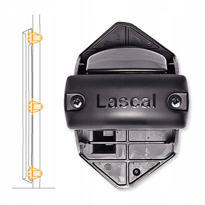 LASCAL KiddyGuard Treppenpfosten-Montagesatz für Verschlussleiste 14-50 mm
