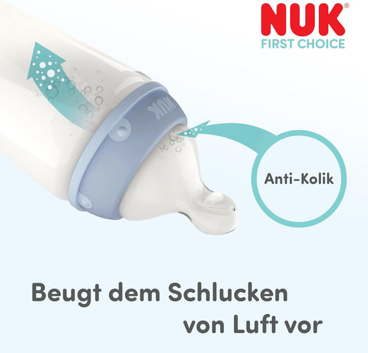 NUK First Choice Flaschensauger ab 6 Monaten Flow Control, 2 Stück – Produktfoto 2