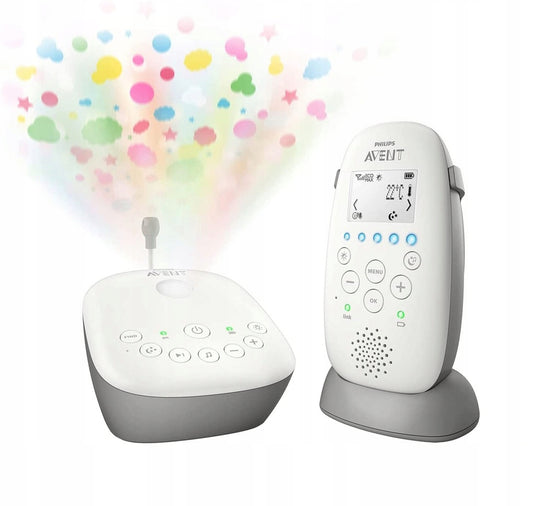 PHILIPS AVENT SCD733/26 baby monitor elettronico + proiettore