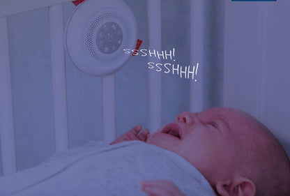 ZAZU Suzy Kompakter tragbarer Beruhigungshelfer für Babys mit Spieluhr 6 Melodien