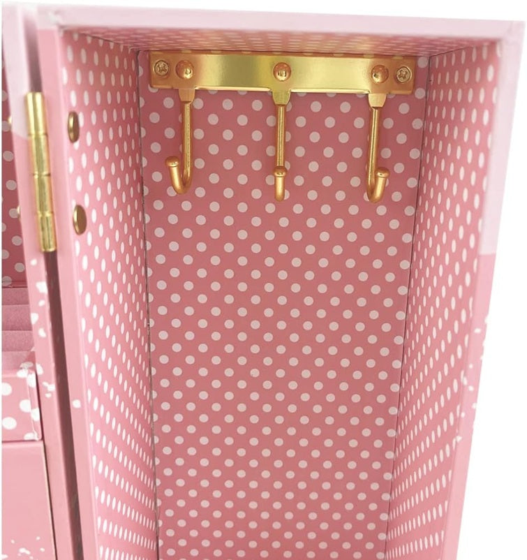 TROUSSELIER Schmuckkästchen Prinzessin 13x25 cm mit Spieluhr Mozart - Menuett