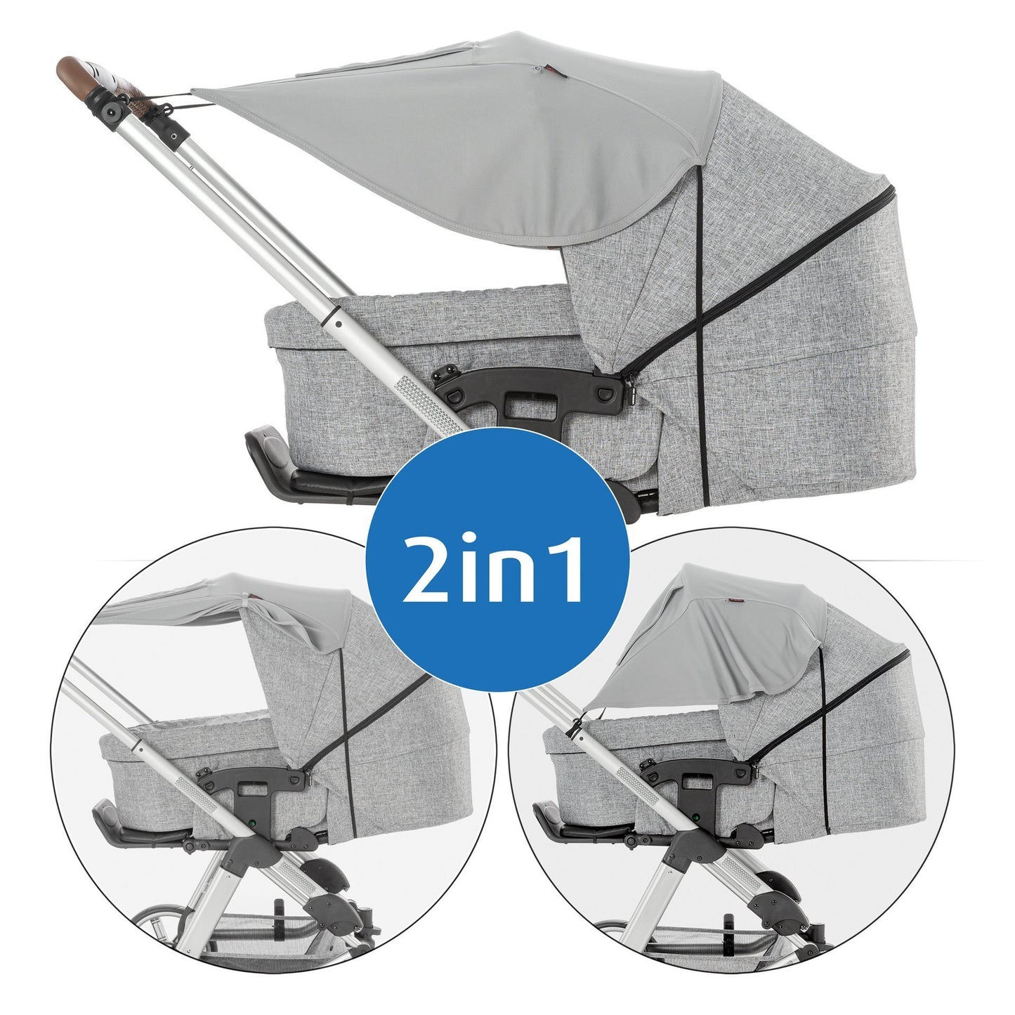 REER ShineSafe osłona przeciwsłoneczna do wózka UV 50+