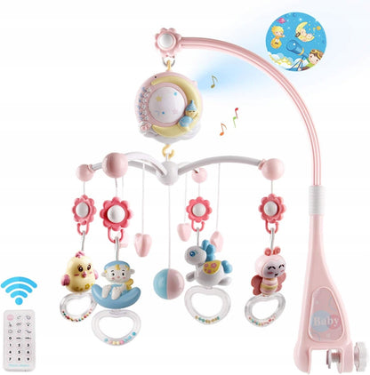 MINI TUDOU Mobile mit Projektor und 150 Schlafliedern + Fernbedienung ENGLISCHE SPRACHE