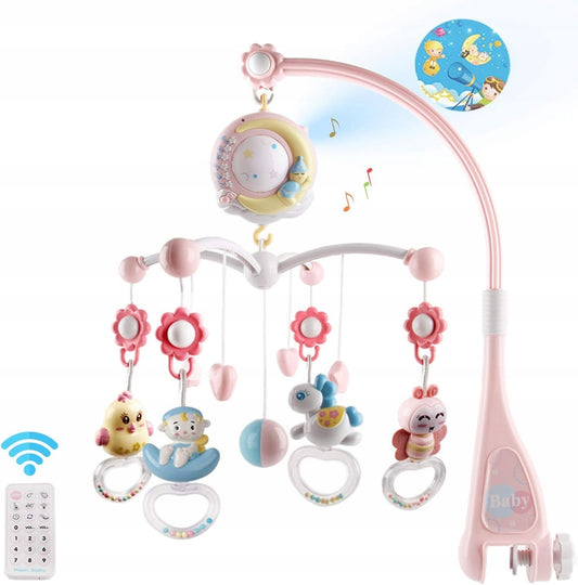 MINI TUDOU Mobile mit Projektor und 150 Schlafliedern + Fernbedienung ENGLISCHE SPRACHE