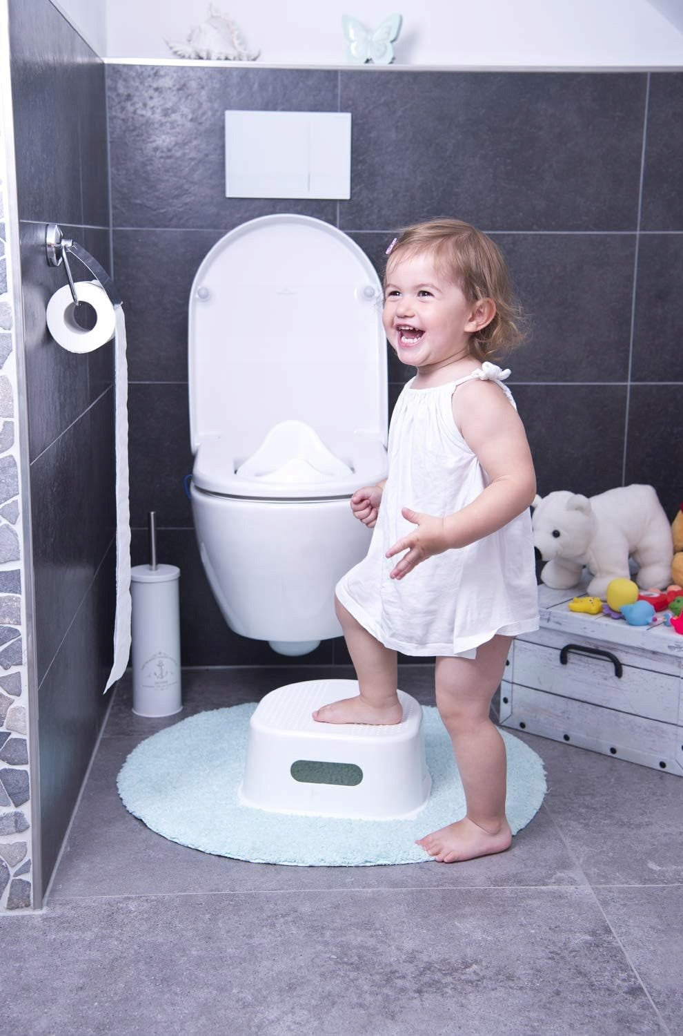ROTHO Bella Bambina nakładka na sedes 24 m+ szara