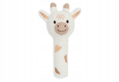 JOLLEIN Baby-Rassel 20cm Giraffe
