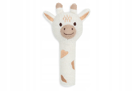 JOLLEIN Baby-Rassel 20cm Giraffe