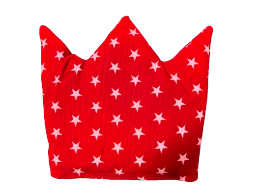 TITSCH Wärmflasche aus Cord mit Weizenfüllung 16 x 16 cm KRONE