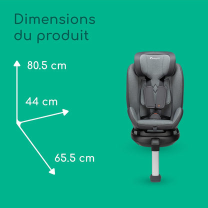 BEBECONFORT EVOLVEFIX PLUS I-SIZE Kindersitz 0-36 Monate 360° mit ISOFIX-Basis