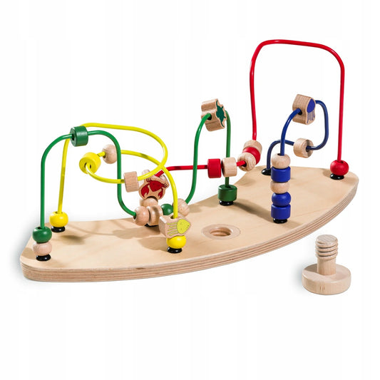 HAUCK zabawka do Alpha+ drewniany labirynt PLAY MOVING
