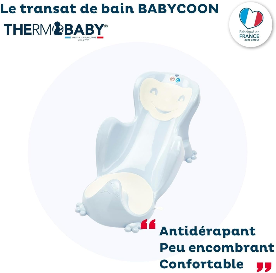 THERMOBABY BABYCOON Badewannensitz bis 8 Monate 8 kg