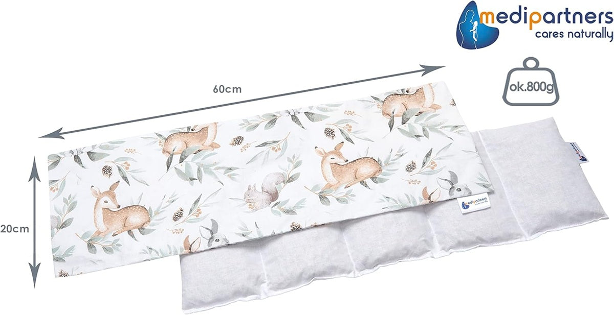 MEDI PARTNERS Kirschkernkissen 20x60 cm warm und kalt