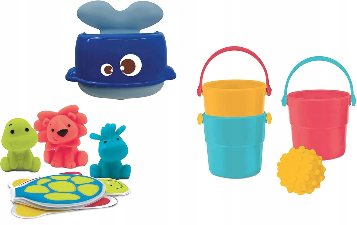 LUDI Badespielzeug-Set 9 Teile