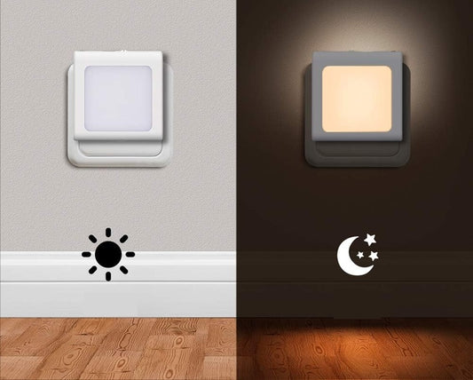EMOTIONLITE LED-Nachtlicht für die Steckdose, 7 × 7 cm, 2 Stück – Produktfoto 2