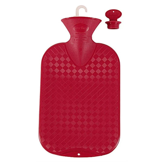 FASHY Gummi-Wärmflasche, 2 Liter, 20 x 32 cm