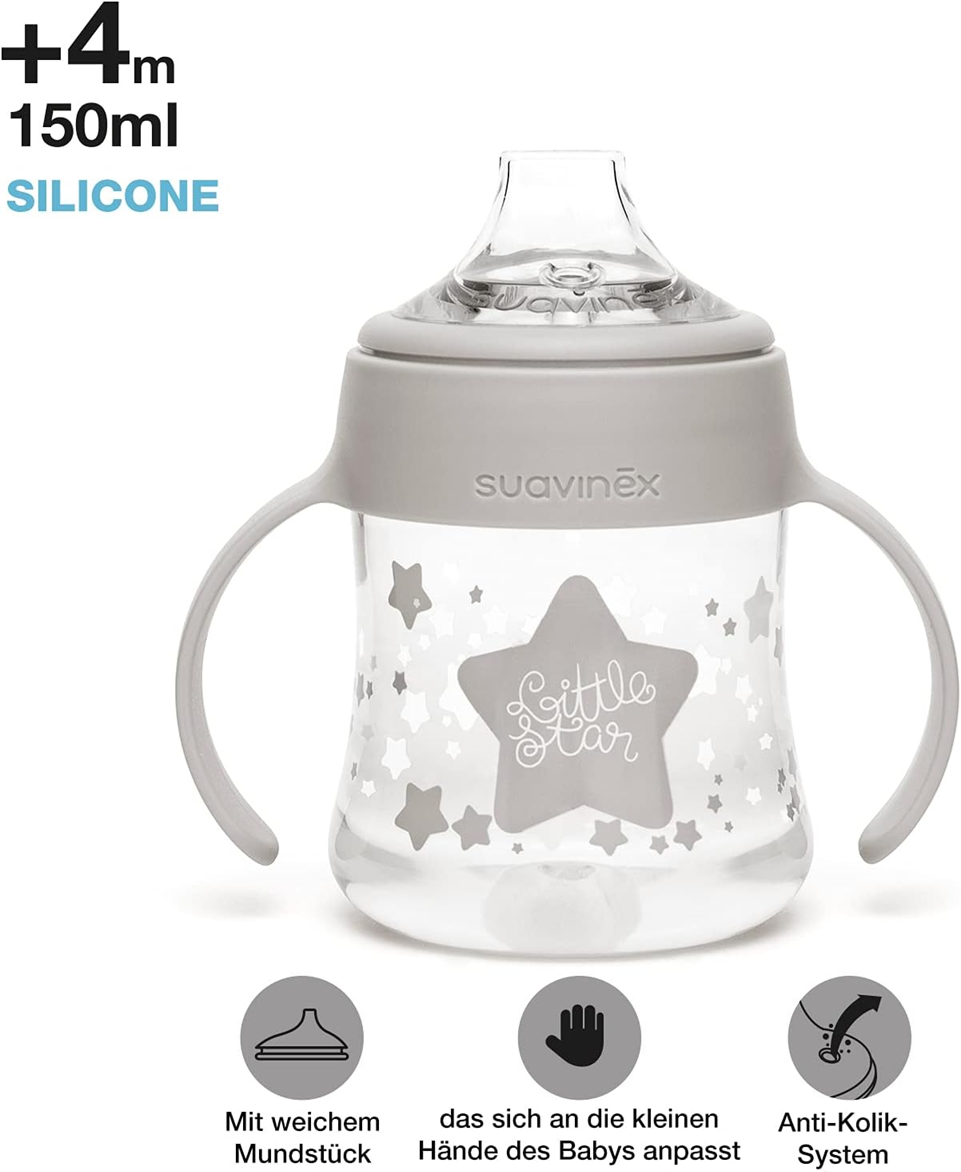 SUAVINEX My First Set Starterset Flaschen + Schnuller 5-teilig 0M+