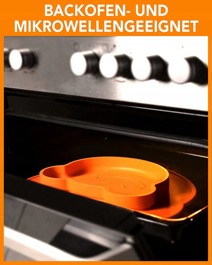 COCOLIO integrated silicone mat with plate