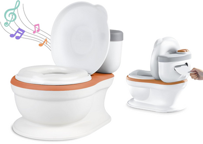 SUPERBE BEBE Töpfchen mit Toilettenpapierfach + SOUND